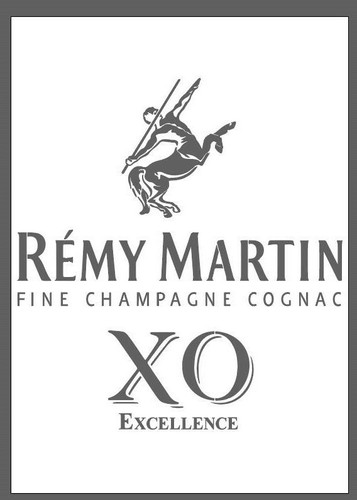 Remy martin stencil - martin, xo