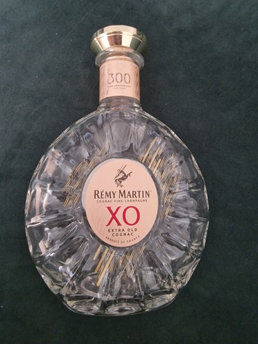 Empty remy martin cognac - xo,